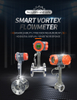 The Flange Connected Vortex Flowmeter Is Easy To Install And Can Measure A Variety of Media Such As Liquid Steam Gas