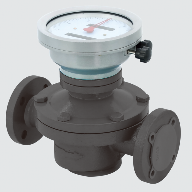 4-20mA pulse output measurement of heavy oil medium elliptic gear flowmeter