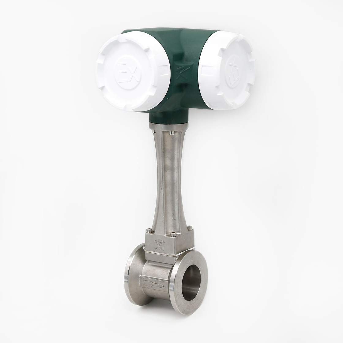 Clamp Type, Temperature And Pressure Compensation, RS485 Vortex Flowmeter, 4-20mA Signal Output Vortex Flowmeter