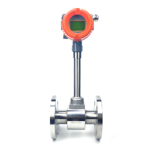 4-20mA Output Flanged Connection High Precision 24V Power Supply Vortex Flow Meter with RS485