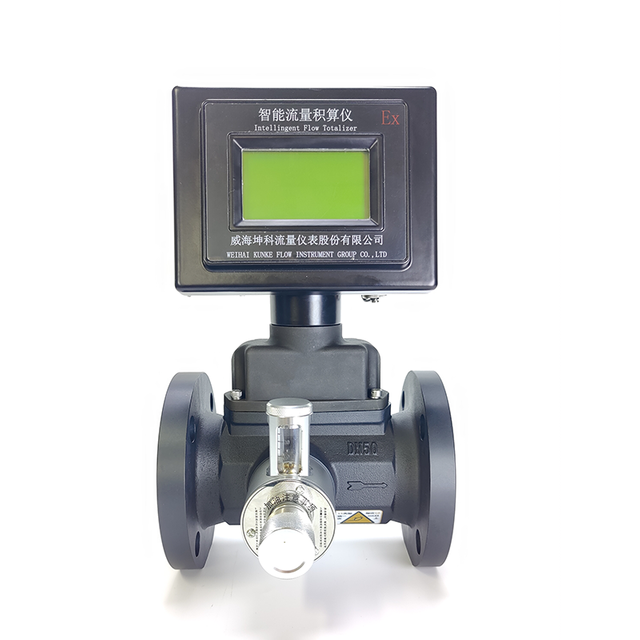 G40 Aluminium alloy RS-485 Natural gas turbine flow meter 