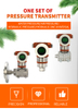 316L Stainless Steel 4~20mA Current Output Pressure Transmitter